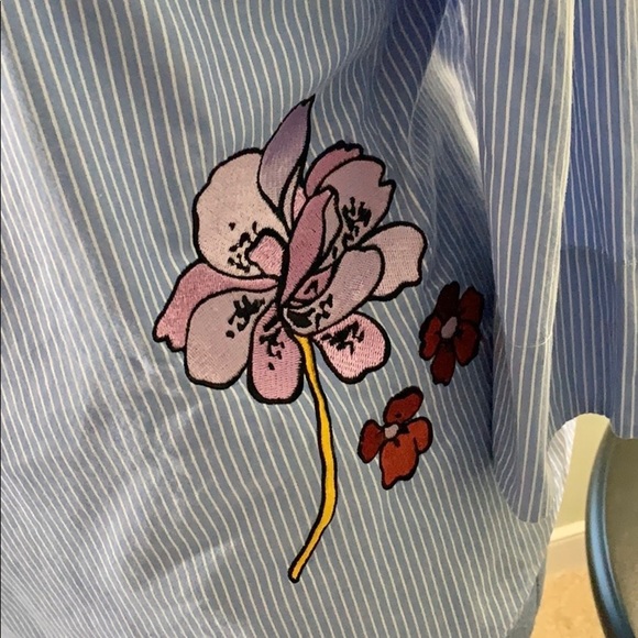 ELOQUII Off Shoulder Cotton Top Size 20 - Picture 5 of 8